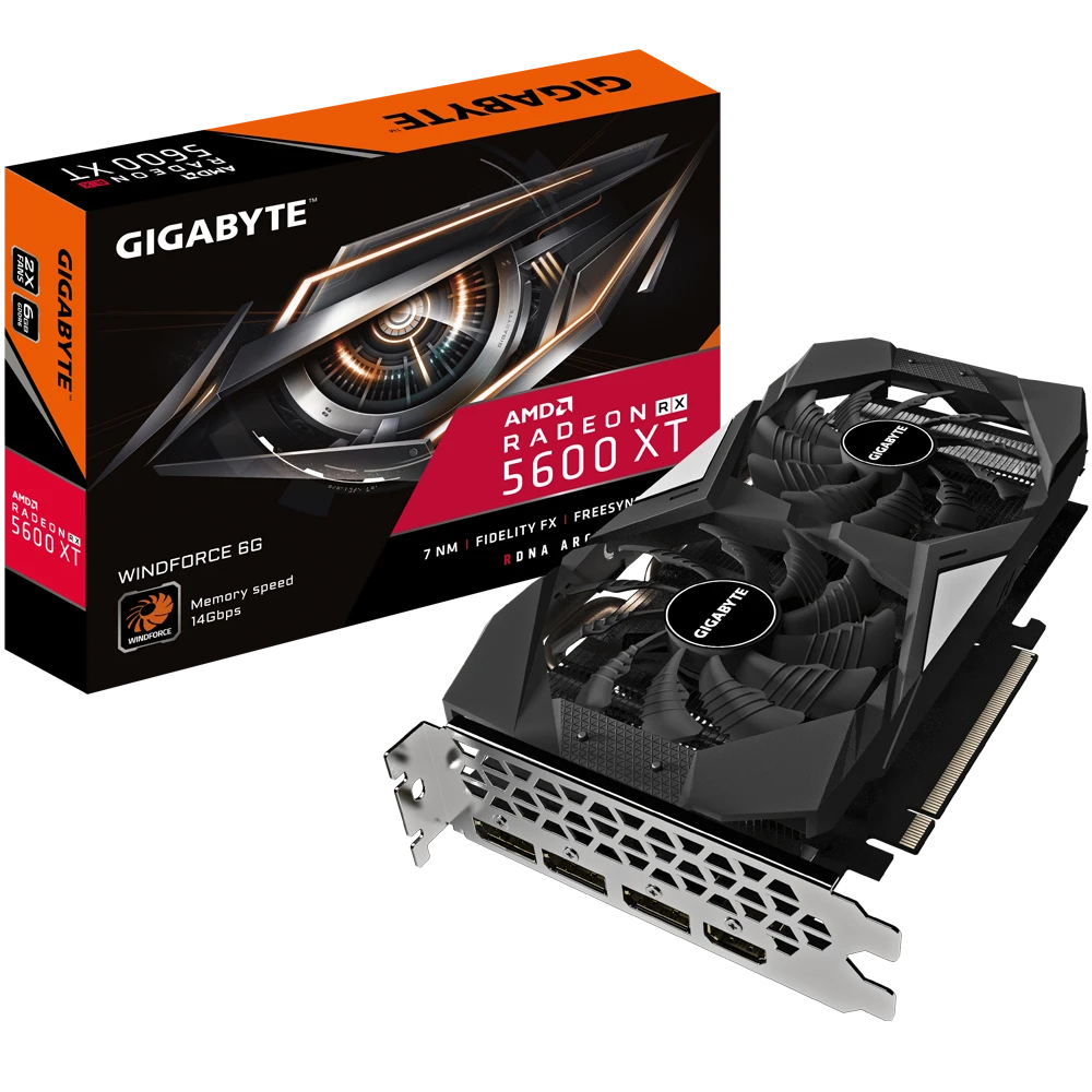Gigabyte Radeon RX 5600 XT WINDFORCE 6G  (Rev. 2.0)
